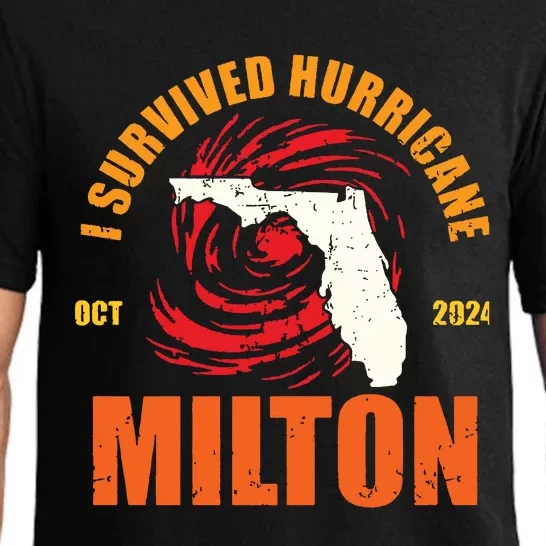 Survived Hurricane Milton Stay Strong Florida Pajama Set