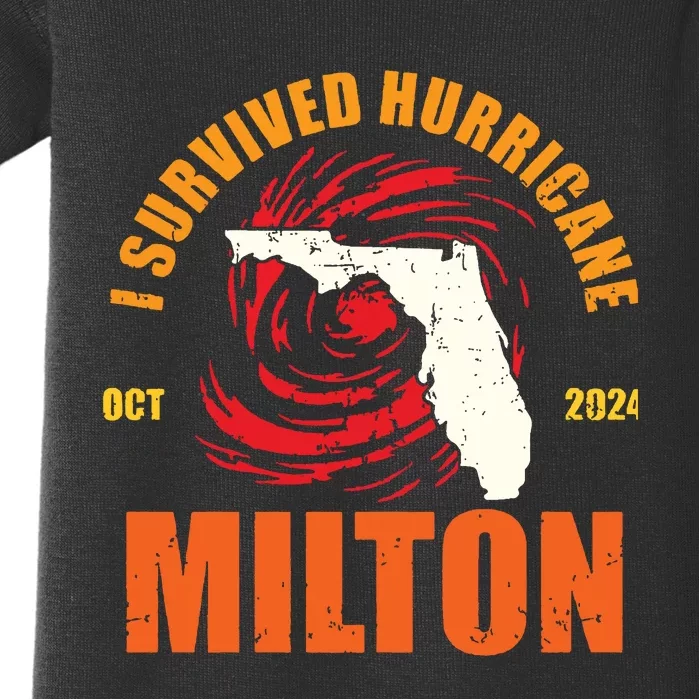 Survived Hurricane Milton Stay Strong Florida Baby Bodysuit