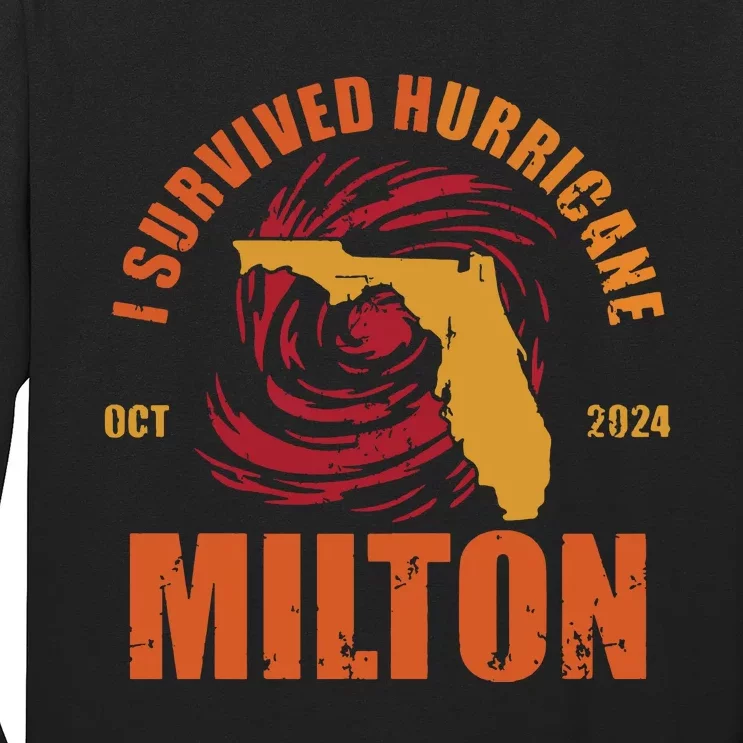 Survived Hurricane Milton Stay Strong Florida Long Sleeve Shirt