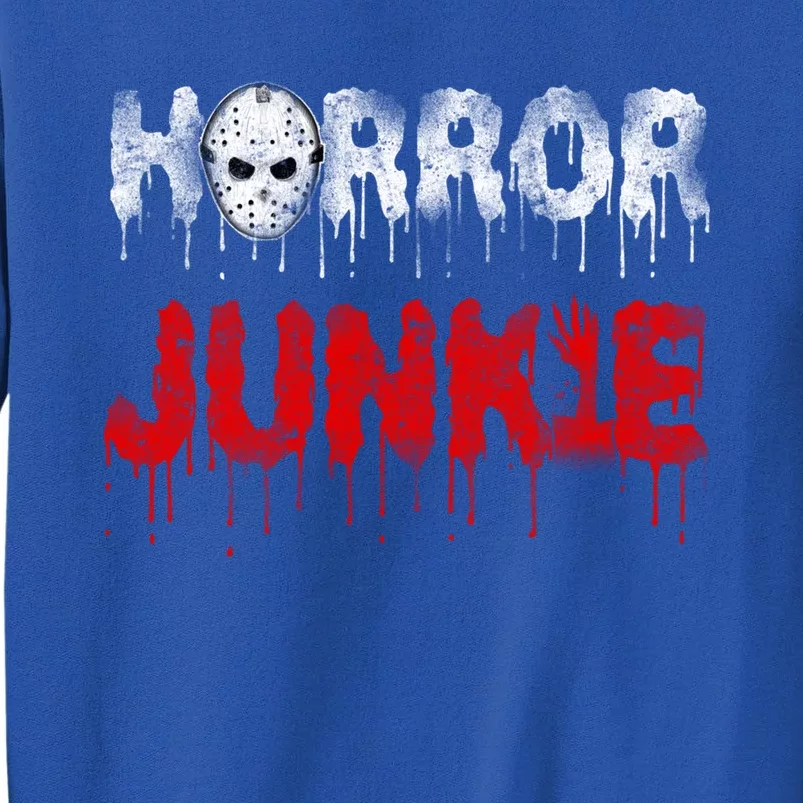 Scary Horror Movie Hockey Mask Junkie Great Gift Tall Sweatshirt