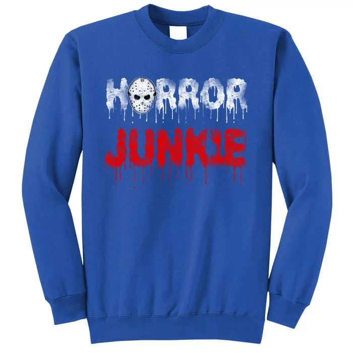 Scary Horror Movie Hockey Mask Junkie Great Gift Tall Sweatshirt