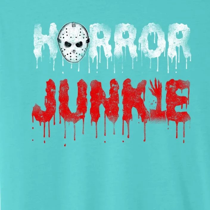 Scary Horror Movie Hockey Mask Junkie Great Gift ChromaSoft Performance T-Shirt