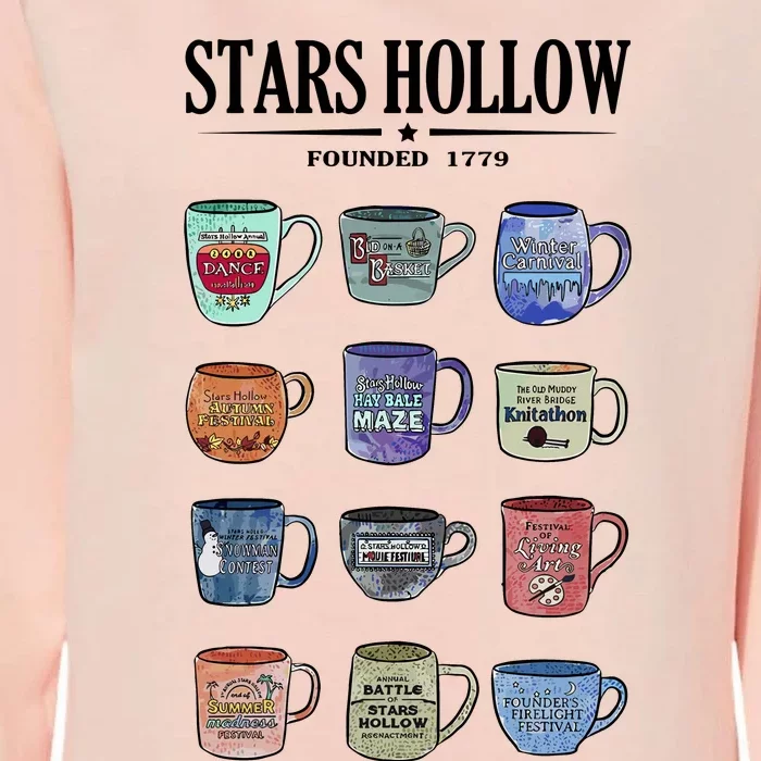 Stars Hollow Mugs Womens California Wash Sweatshirt