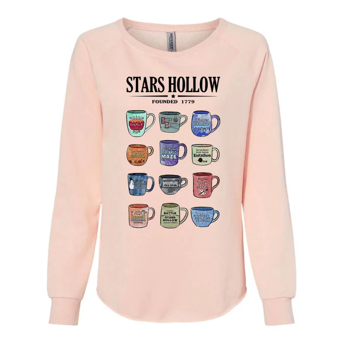 Stars Hollow Mugs Womens California Wash Sweatshirt