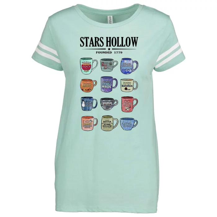 Stars Hollow Mugs Enza Ladies Jersey Football T-Shirt