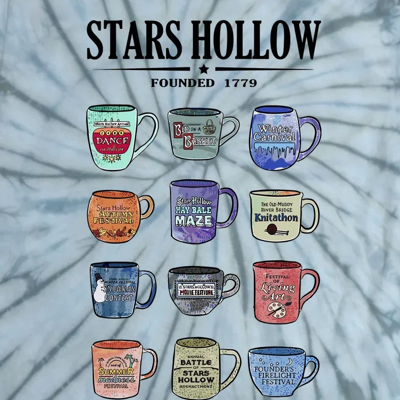 Stars Hollow Mugs Tie-Dye T-Shirt