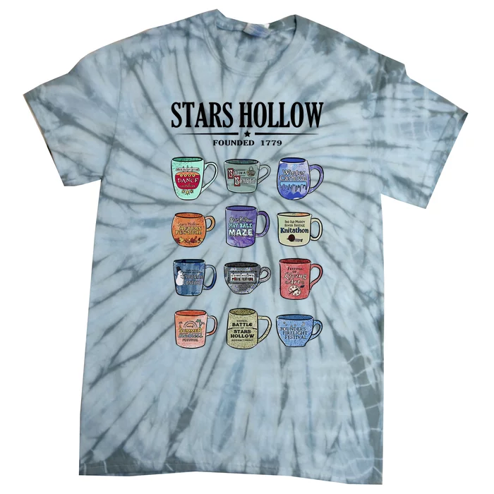 Stars Hollow Mugs Tie-Dye T-Shirt