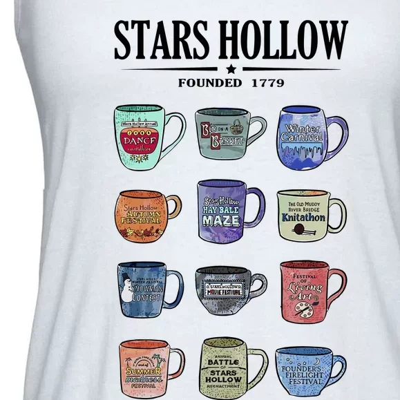 Stars Hollow Mugs Ladies Essential Flowy Tank