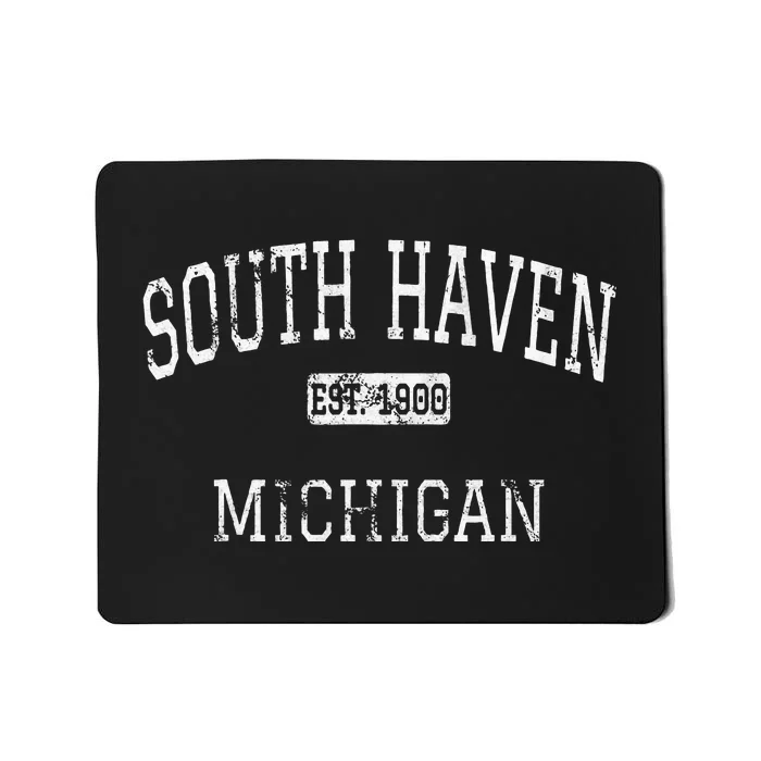 South Haven Michigan Mi Vintage Mousepad