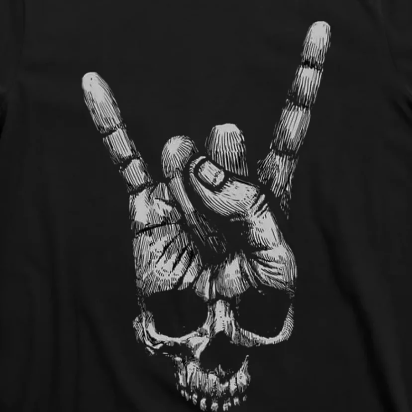 Skull Heavy Metal T-Shirt