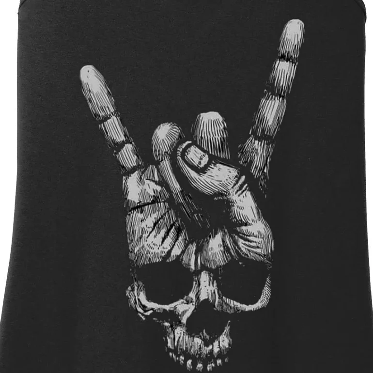 Skull Heavy Metal Ladies Essential Tank