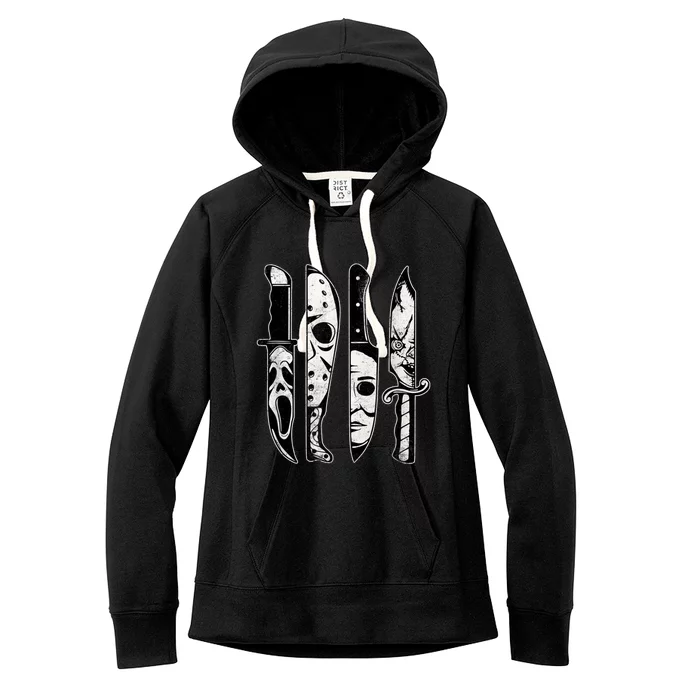 Scary Horror Movies Halloween Costume Gift Women's Fleece Hoodie