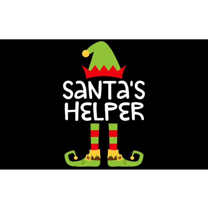 SantaS Helper Matching Christmas Elf Bumper Sticker