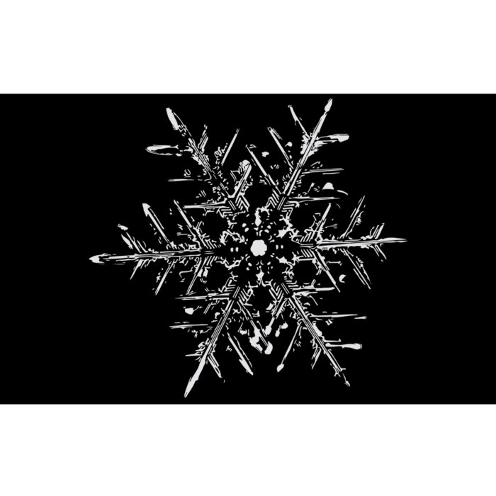 Snowflake Holiday Matching Christmas Bumper Sticker