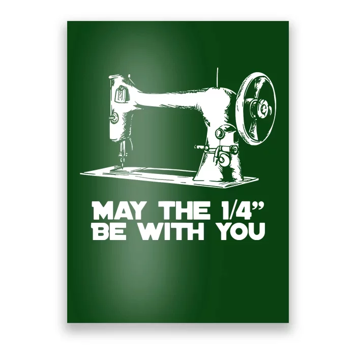 Sewing Humor May The 14 Be With You Funny Sewing Poster