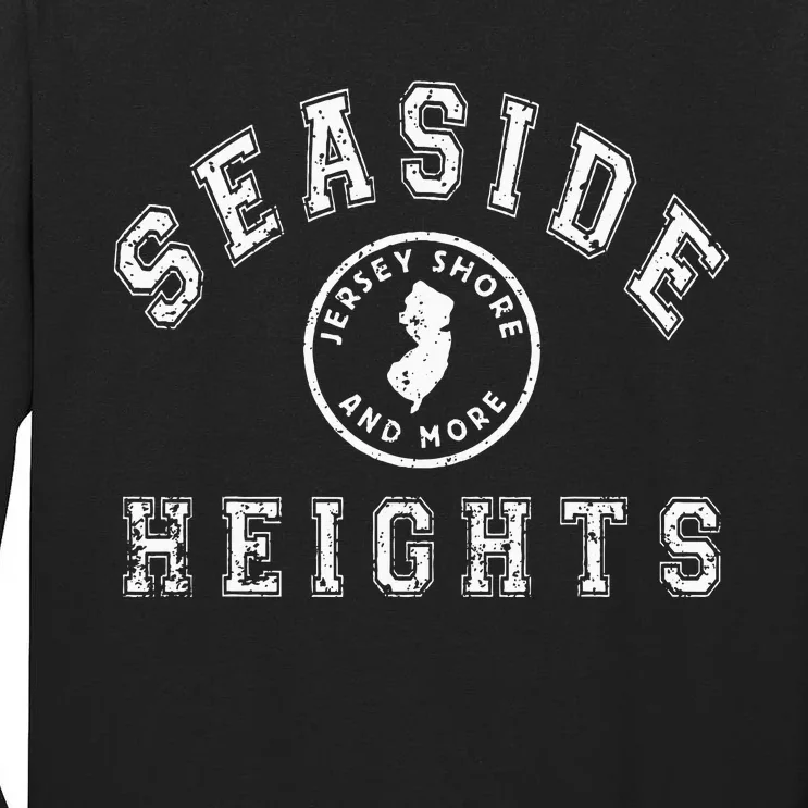 Seaside Heights Nj Jersey New Jersey Tall Long Sleeve T-Shirt