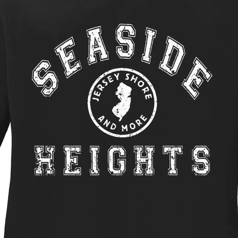 Seaside Heights Nj Jersey New Jersey Ladies Long Sleeve Shirt