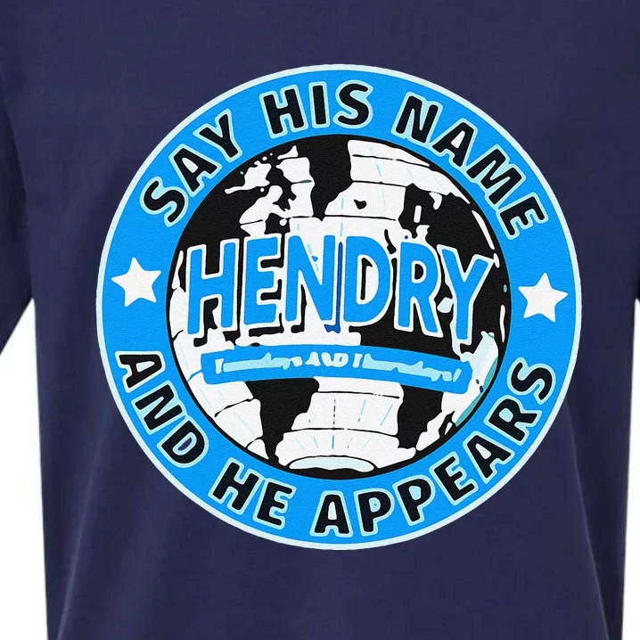 Say His Name And He Appears Joe Hendry Sueded Cloud Jersey T-Shirt