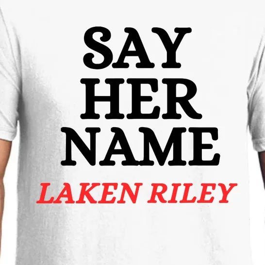 Say Her Name Laken Riley Pajama Set