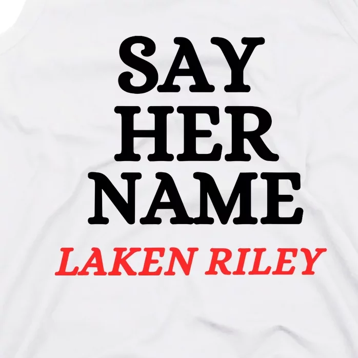 Say Her Name Laken Riley Tank Top