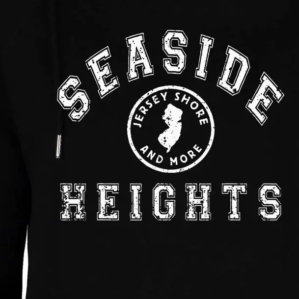 Seaside Heights NJ Jersey Shore New Jersey Graphic Womens Funnel Neck Pullover Hood