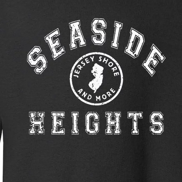 Seaside Heights NJ Jersey Shore New Jersey Graphic Toddler Sweatshirt