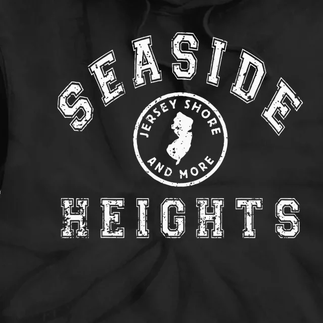 Seaside Heights NJ Jersey Shore New Jersey Graphic Tie Dye Hoodie