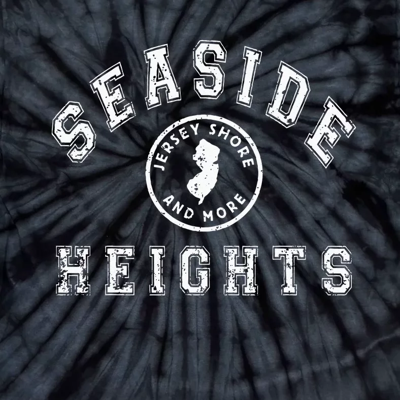 Seaside Heights NJ Jersey Shore New Jersey Graphic Tie-Dye T-Shirt