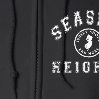 Seaside Heights NJ Jersey Shore New Jersey Graphic Full Zip Hoodie