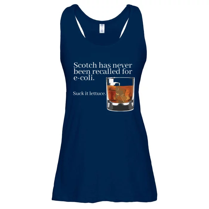 Scotch Has Never Been Recalled For EColi Funny Whisky Ladies Essential Flowy Tank