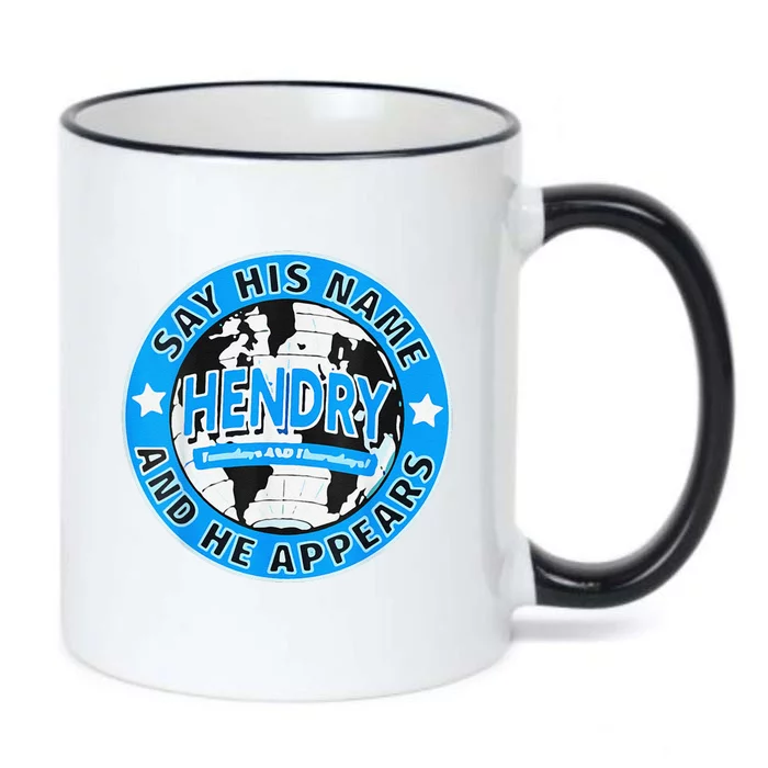 Say His Name And He Appears Joe Hendry Black Color Changing Mug