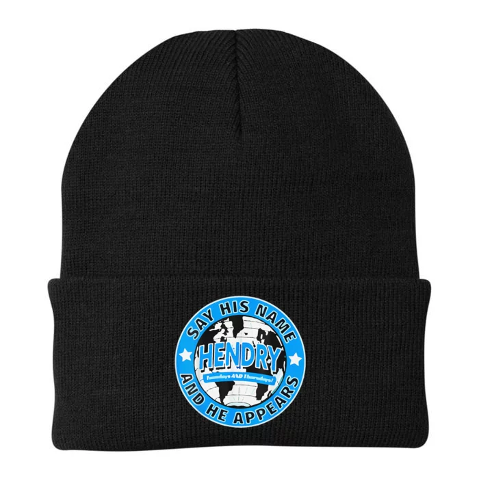 Say His Name And He Appears Joe Hendry Knit Cap Winter Beanie