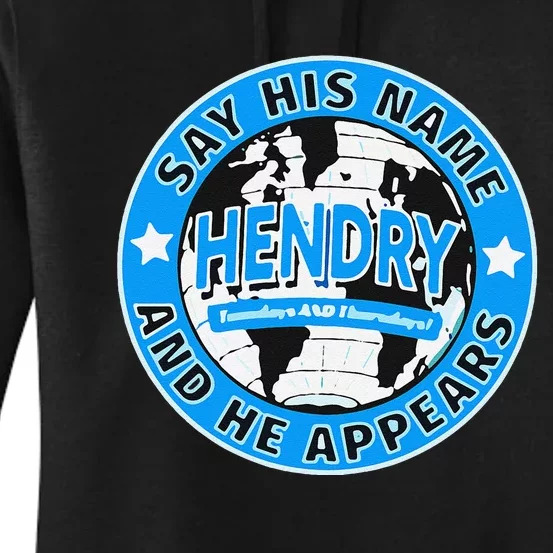 Say His Name And He Appears Joe Hendry Women's Pullover Hoodie