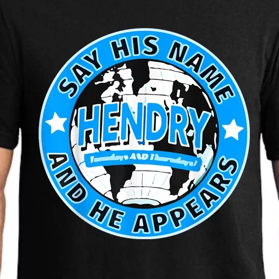 Say His Name And He Appears Joe Hendry Pajama Set