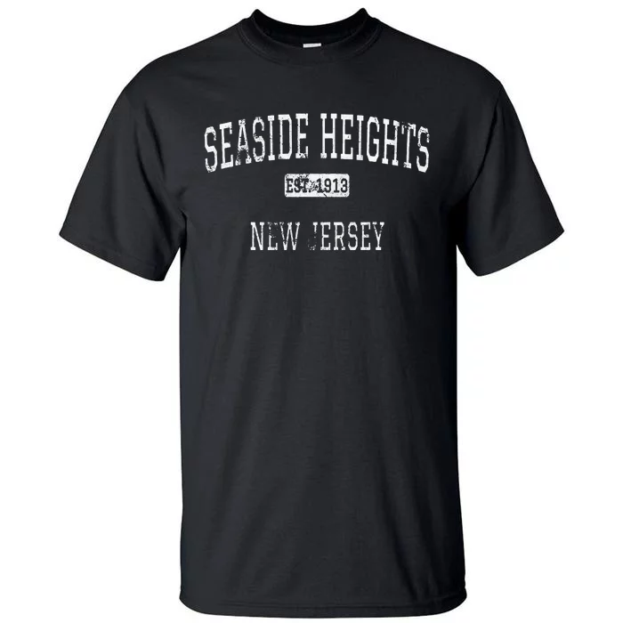 Seaside Heights New Jersey NJ Vintage Tall T-Shirt