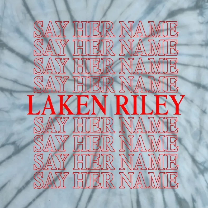 Say Her Name Say Her Name Laken Riley Tie-Dye T-Shirt