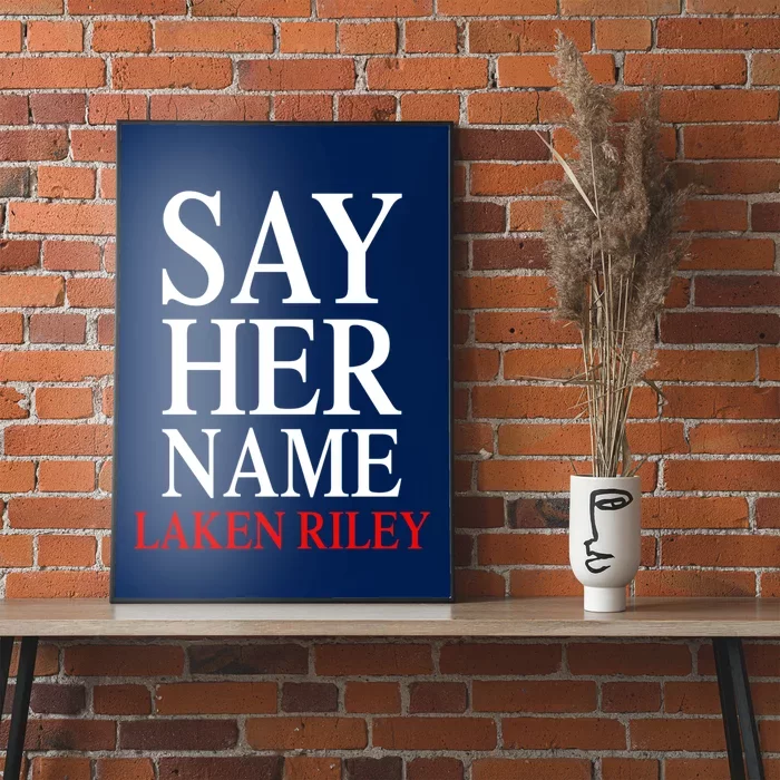 Say Her Name Laken Riley Poster