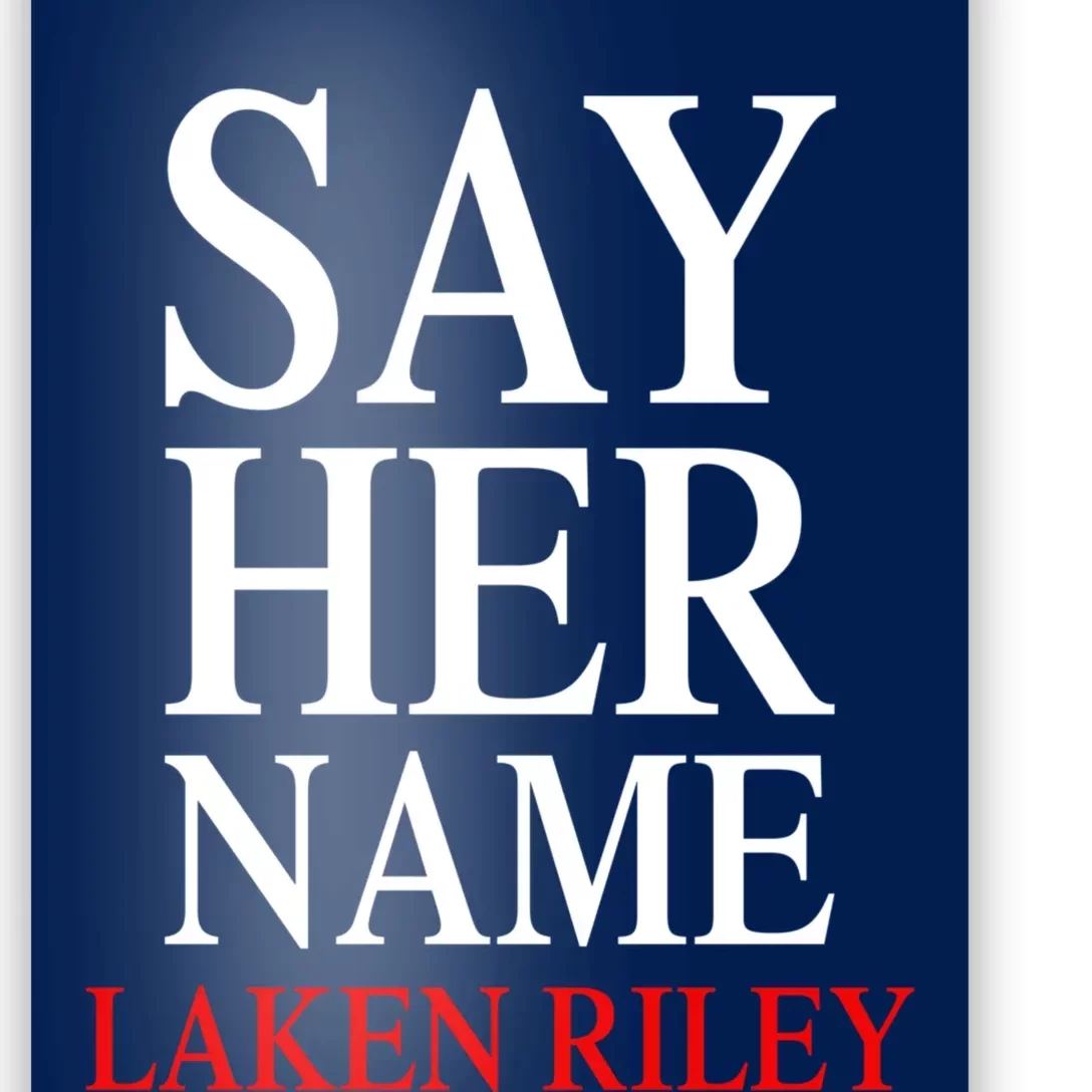 Say Her Name Laken Riley Poster