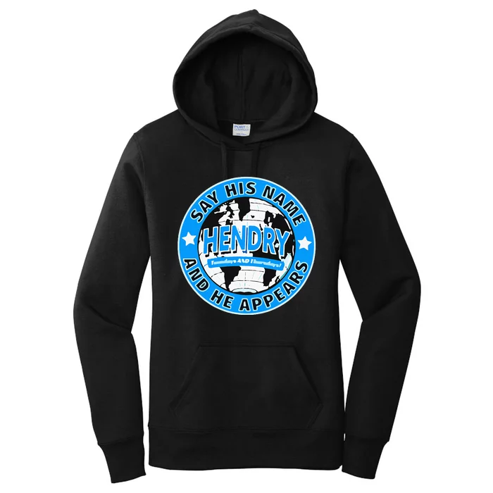 Say His Name And He Appears Joe Hendry Women's Pullover Hoodie