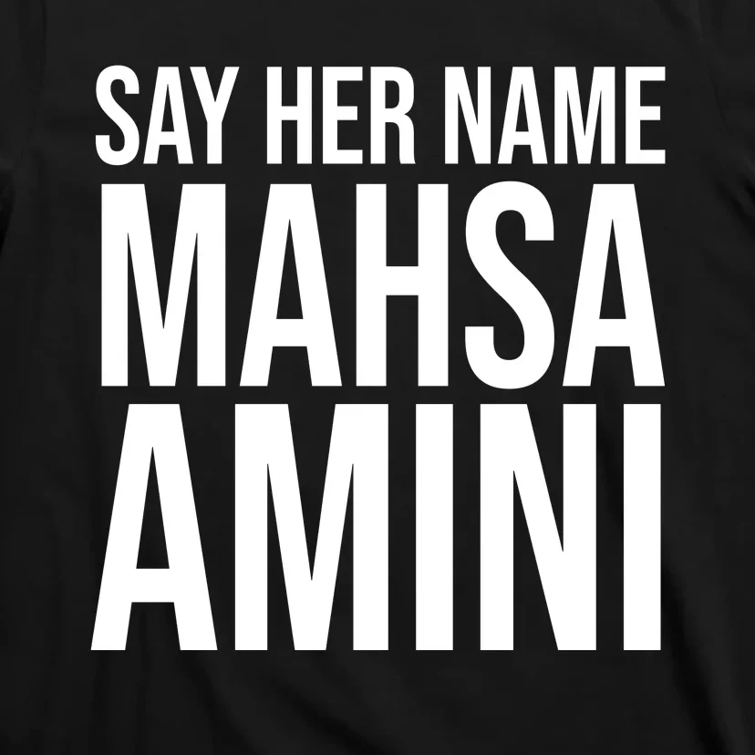 Say Her Name Mahsa Amini T-Shirt