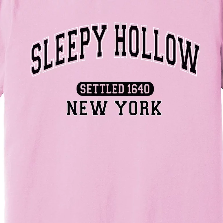 Sleepy Hollow New York Settled 1640 Premium T-Shirt