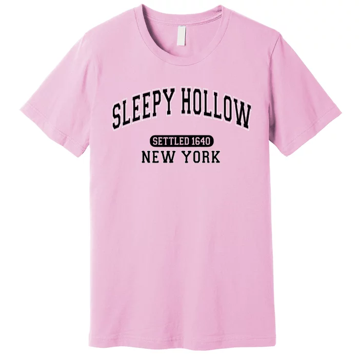 Sleepy Hollow New York Settled 1640 Premium T-Shirt