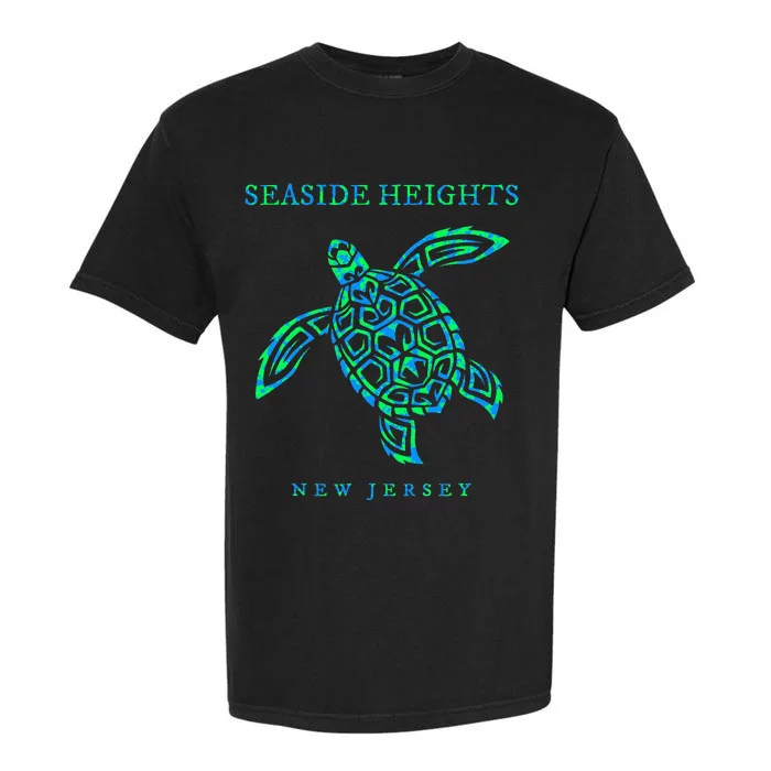 Seaside Heights New Jersey Sea Turtle Garment-Dyed Heavyweight T-Shirt