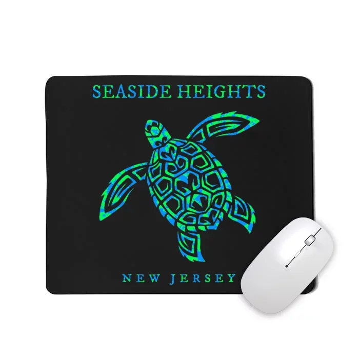 Seaside Heights New Jersey Sea Turtle Mousepad