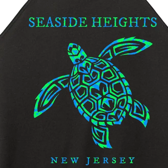 Seaside Heights New Jersey Sea Turtle Women’s Perfect Tri Rocker Tank