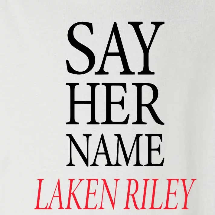 Say Her Name Laken Riley Apparel Toddler Long Sleeve Shirt