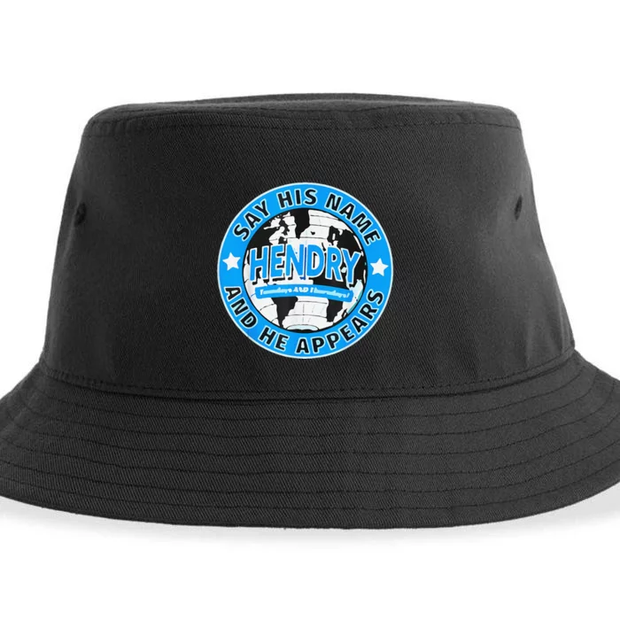 Say His Name And He Appears Joe Hendry Sustainable Bucket Hat