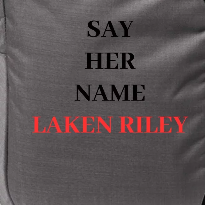 Say Her Name Laken Riley Impact Tech Backpack