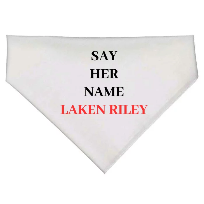 Say Her Name Laken Riley USA-Made Doggie Bandana