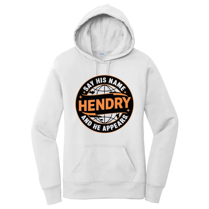 Say His Name And He Appears Joe Hendry Women's Pullover Hoodie